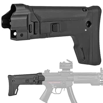 東京マルイ　MP5A5　実物マグプルカスタム　予備マグ　ストックアダプター付き 次世代MP5 対応のMASADAストックが登場！
